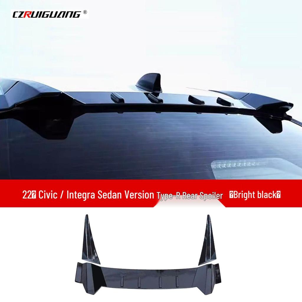 Honda Integra/Civic Front Lip, Rear Spoiler, Side Skirts, Rear Lip, Louvers, and Exhaust Tips Body Kit