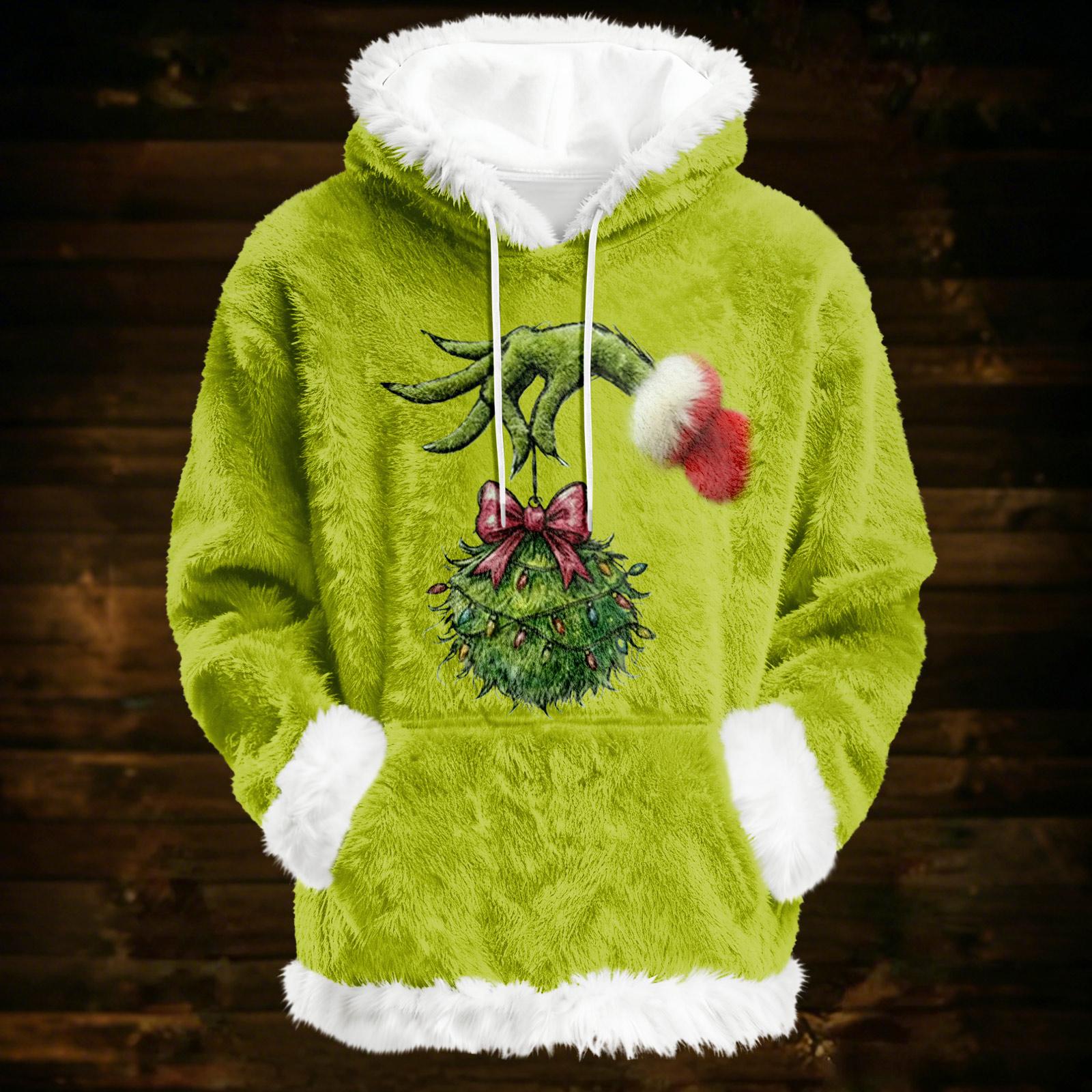 

Толстовки для женщин оверсайз зимние плюшевые милые свитшоты пуловер модная осенне-зимняя одежда M