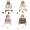 Gehörschutz Kinder Ohrenschützer Mütze Gestrickt Kinder Mützen Niedliche Kinder Mütze Säugling