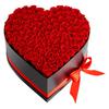 VEVOR Forever Flowers, 100 Preserved Roses In a Heart Shape Box, Eternal Flowers Immortal Bouquet Birthday Present for Women Her Wife Mothers