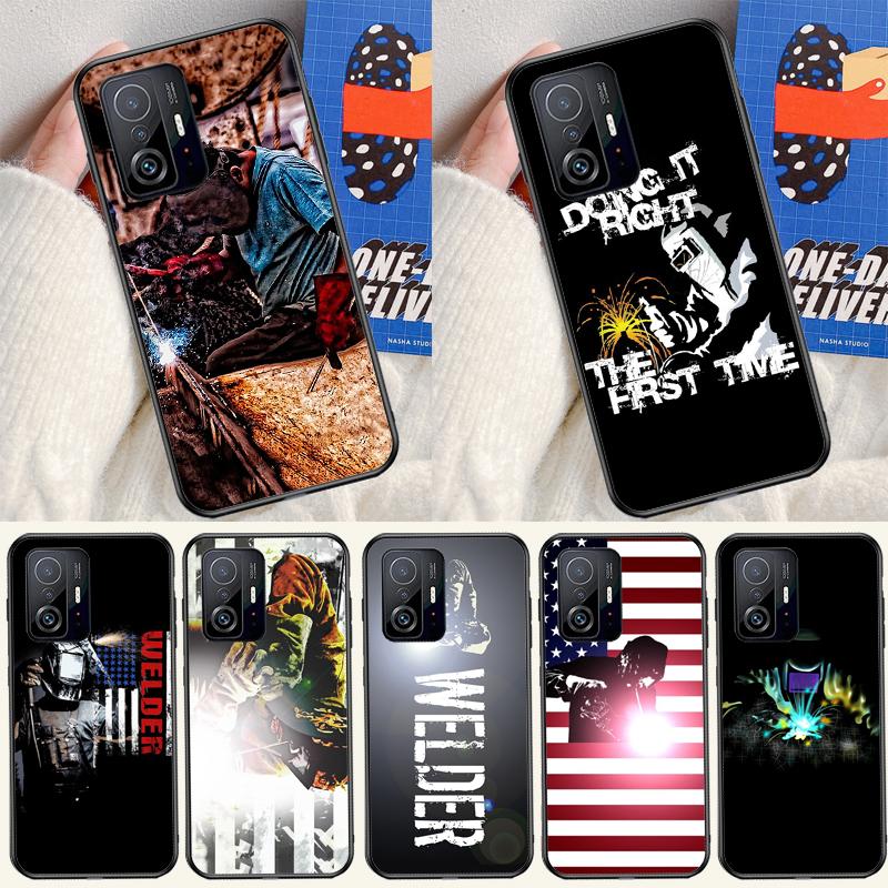 Welder Welding Case For Xiaomi 15 Ultra 13 14 11T 12T 13T 14T Pro POCO X7 Pro F5 F6 M6 X3 X5 X6 Pro Coque