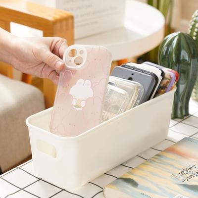 Yurt Öğrenci Masaüstü Telefon Kılıfı Organizatör Kozmetik Kirpik Organizatör Sepeti Plastik Aperatifler Eşya Kutuları Kart Sahibinin