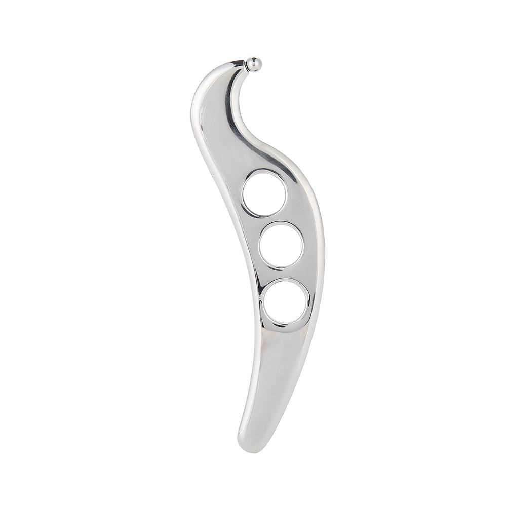 Stainless Steel Scraping Board Low Magnetic Physiotherapy Facial Body Scrapper Massage Plate