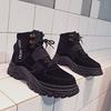 Fashion 2019 Autumn New Fashion Casual High Help  Boots Men's Leather Tooling Boots Men's Wild Desert Boots Jkm45