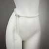 Elegant Waist Belt Aesthetic Stylish Charm Photo Props Belt for Jeans Dress Belt Body Jewelry Pearls Chain