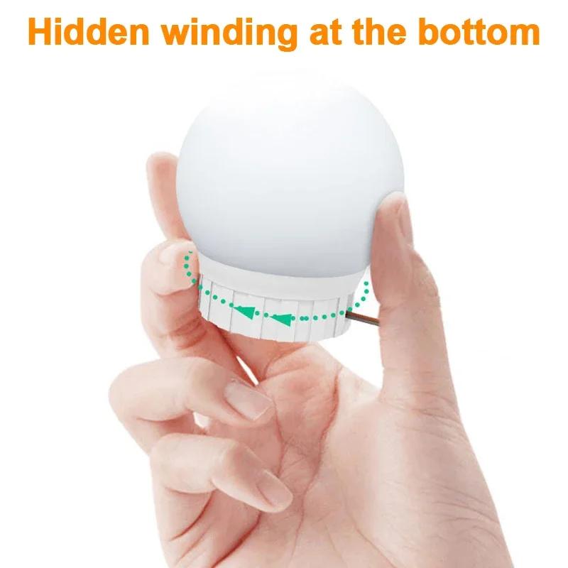 10 LEDS Makeup Mirror Light Bulbs Vanity Lights USB Adhesive Bathroom Dressing Table Light Dimmable LED Vanity Mirror Light