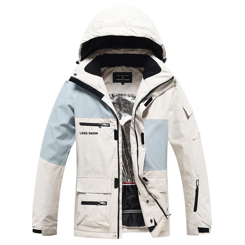 Unisex Winter Ski Suit: Jacket & Pants Set for Outdoor Skiing & Snowboarding