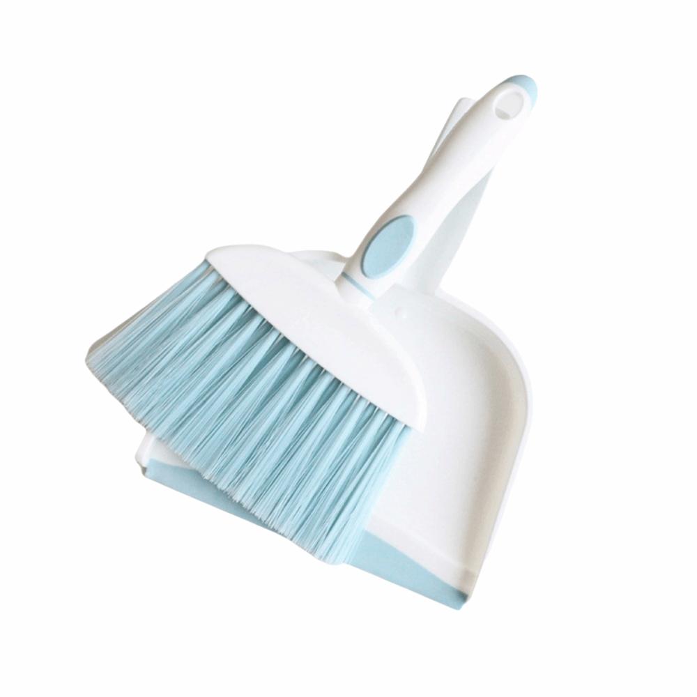 Flexible Mini Dustpan and Brush Set Handheld Desktop Mini Broom Set  Home Cleaning