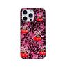 European and American personalized leopard print cherry, suitable for Apple 16 mobile phone case iPhone17Pro max double-layer 15/14 chain
