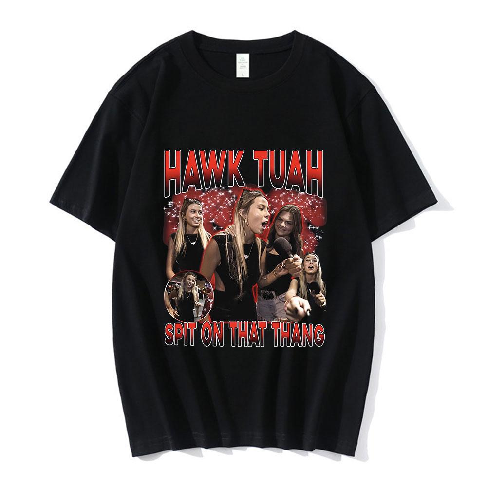 Hawk Tuah Spit On That Thang T-shirt XXXL