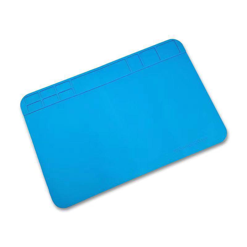 Anti-Static Silicone Repair Workbench Pad - Heat Resistant & Insulated for Mobile, Phone, and Computer Repairs