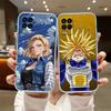 RE27 Dragon Ball Trunks Transparente Handyhülle für Motorola Moto G7 G8 G9 G84 G85 G73 G24 G15 Z2 Play Power Plus