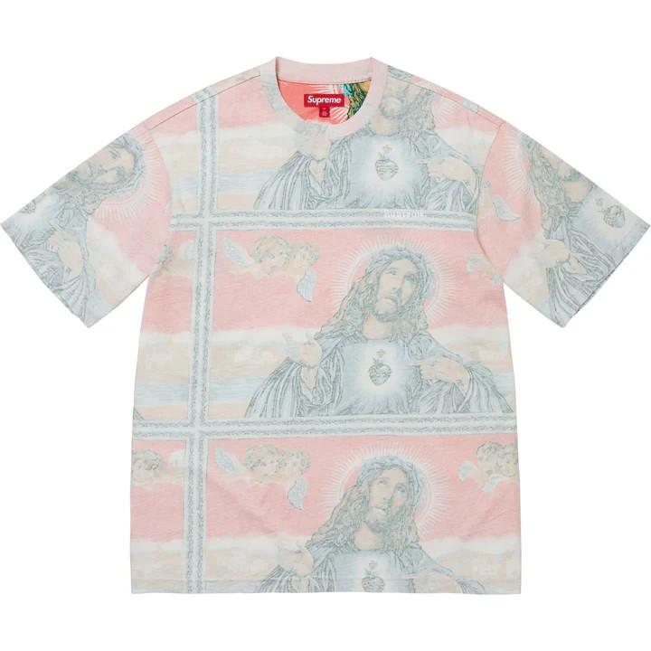 Верх Supreme Jesus с коротким рукавом, Мульти M