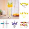Honeycomb Fruit Paper Straws Tropical Pineapple Orange Decor Straws for Summer Party