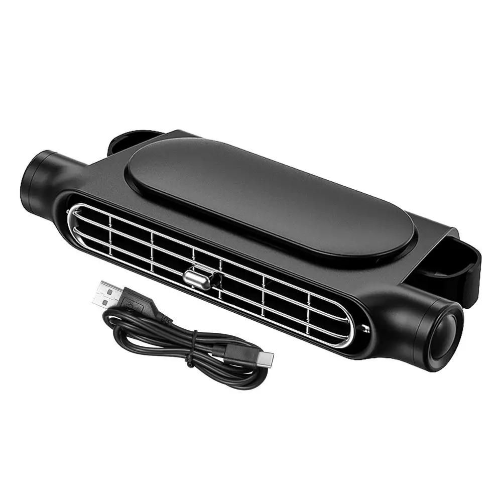 Car Rear Seat Cooling Fan Electric Three-Speed Adjustable Wind Speed Mini Fan Rv and Car Cooling Tool Car Rear Seat Fan