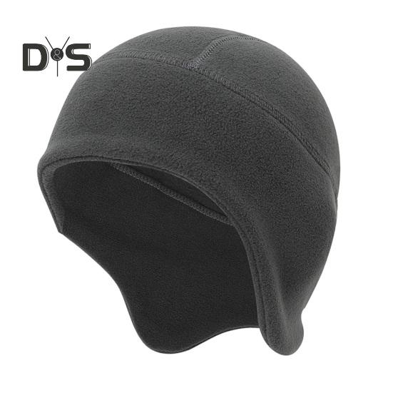 

Унисекс зимняя кепка шлем внутренняя подкладка кепка защита ушей эластичный купол противоскользящая кепка для кемпинга на открытом воздухе лыжный спорт велосипедная кепка сохранение тепла шапочка темно-серого