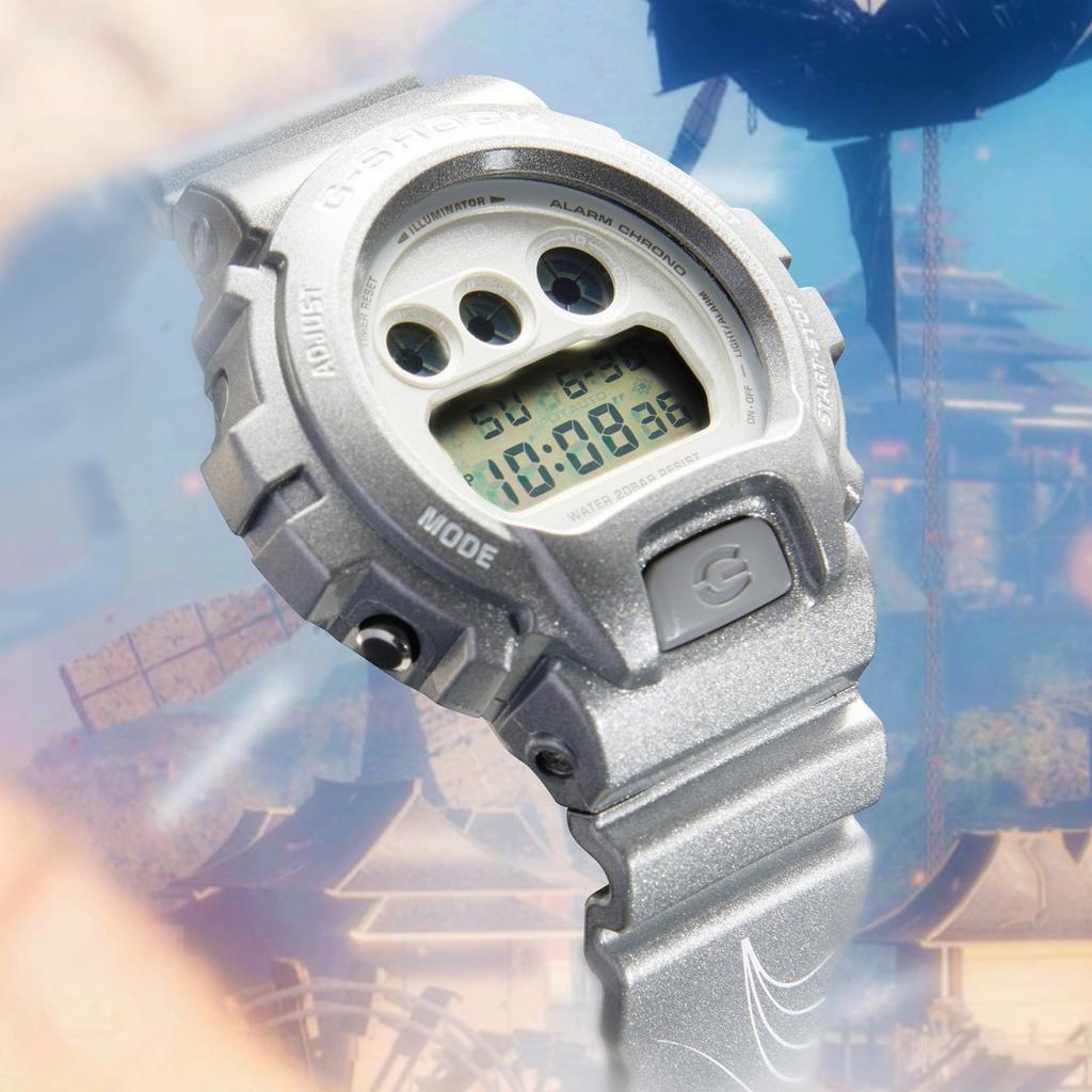 CASIO Men G-SQUAD Series Silver Watch DW-6900QIG22-8PFS