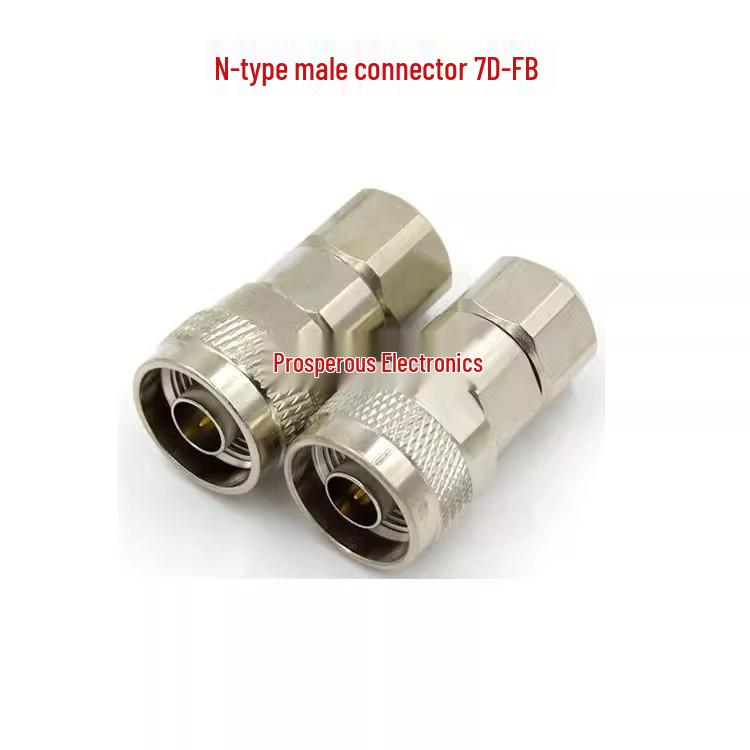 

RG8/U Coaxial Cable with N-Type Male Connector, 7D-FB SYWV50-7 LMR400, Solderless All-Copper GPS Coaxial Connector