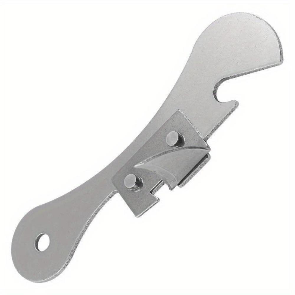 2Pcs Can Opener Adjustable Stainless Steel Non-Slip Multifunction Manual Jar Bottle Bottle Lid Opener Gadget Home Gadgets Accessories