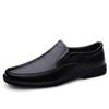 Luxury Men's Genuine Leather Formal Shoes High-end Banquet Dress Shoes Daily Versatile Men's Work Loafers Black Free Delivery
