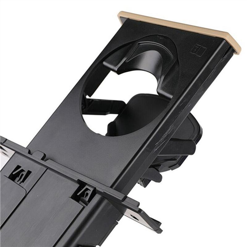 1Pair Front Dashboard Cup Holder Retractable Drink Holder 51459173473 For BMW E90 E91 E92 2005-2012 Left Hand Drive