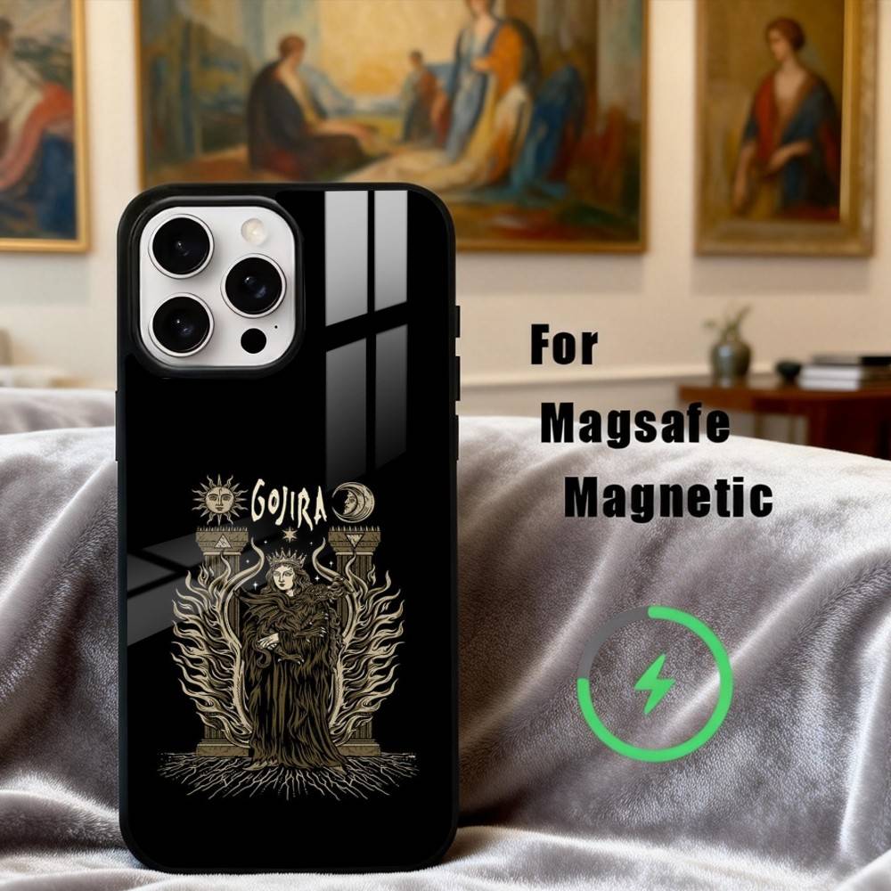 

G-Gojira-A F-Fortitude-E Band Phone Case For iPhone17,16,15,14,13,12,11 Plus,Pro Max Magnetic For Magsafe Wireless Charging iPhone15