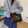 Premium commuter retro large-capacity bag, new women's shoulder messenger bag, work tote bag