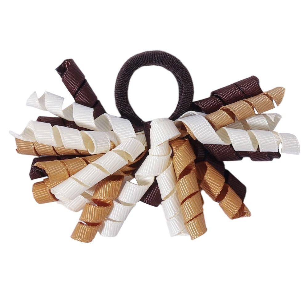 Elastic Tassels Hair Rings Rainbow Kids Hair Rope Sweet Girls Hair Rings  Holiday Dressing