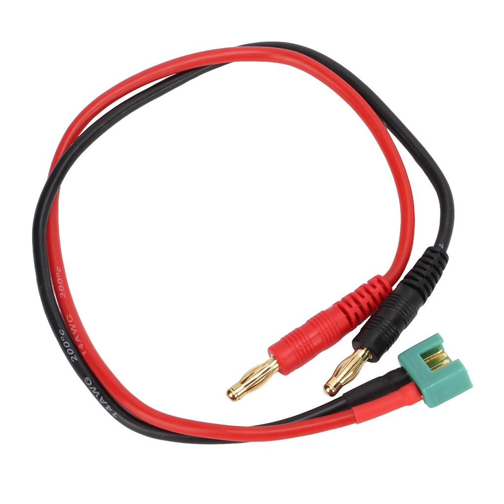 14AWG MPX Male Plug to 4.0 Banana Adapter Cable Plastic Toy Car Replacement for RC Model
