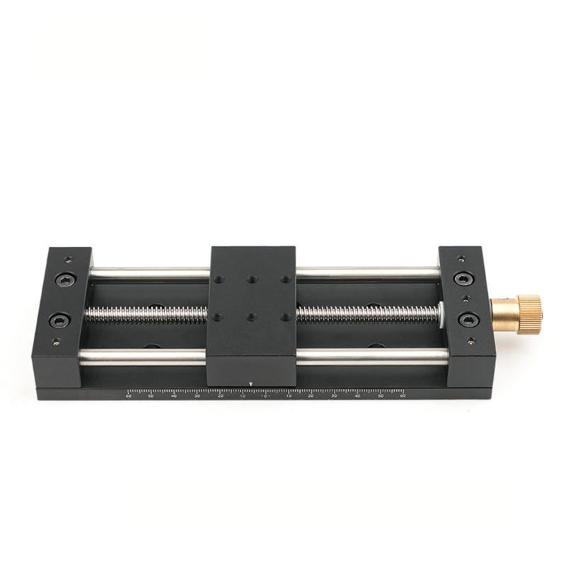 Industrial Platform Sliding Table Manual Translation Displacement Station Precise Sliding Table Fine Tuning Linear Stage