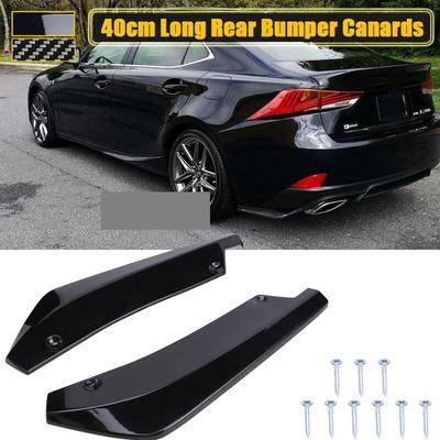 Autocollant universel de garniture de couverture de Canards de séparateur de pare-chocs arrière de 40cm pour Lexus IS 250 IS300 IS350 F accessoires de voiture de Sport