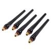 5pcs Tool Parts Arc TIG Soldering Supplies 57Y02 WP17/18/26 Long Back Cap Welding Torch