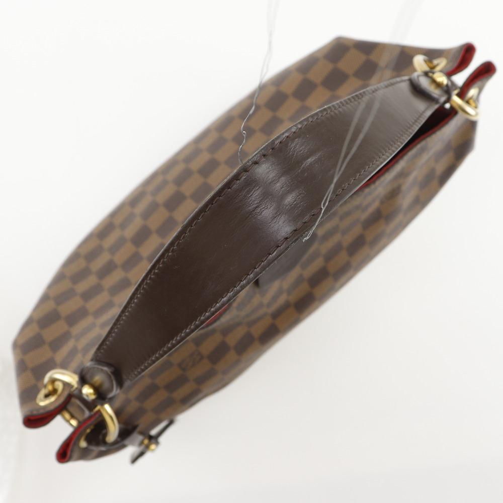 Louis Vuitton Graceful PM Shoulder Bag N44044 Brown Damier Canvas Women Used