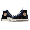 Converse Chuck 70 High Black Blue Flame Unisex Sneakers Egret A05625C