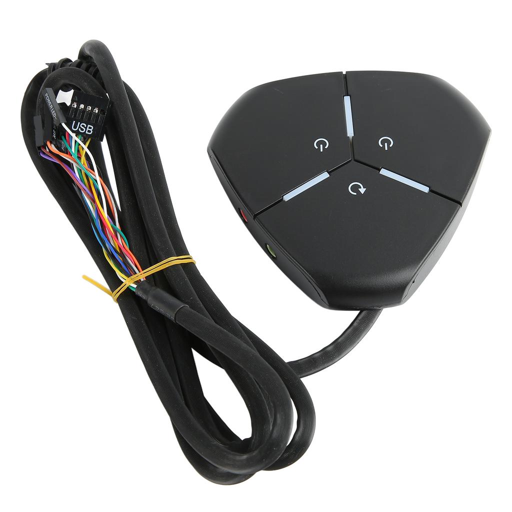 Desktop Computer Power Switch Dual Power Switch Desktop Computer Switch Button for Desktop