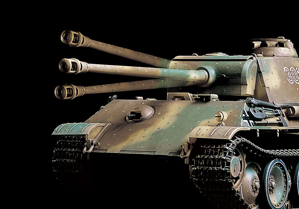 Tamiya RC Tank Series 19 German Panther G Late Production dedicated radio control Electric Radio Control 48219 1/35 No. (with system)