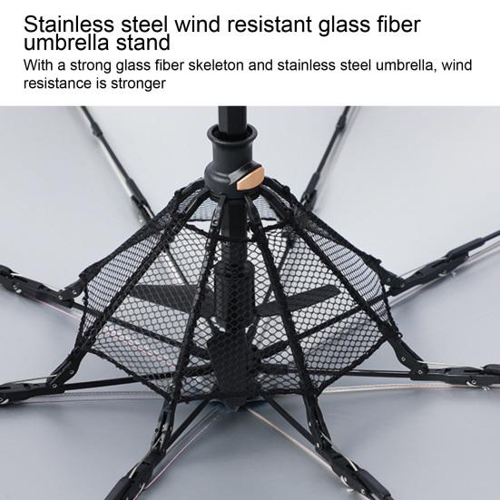 Umbrella with Fan And Mist Spray USB Rechargeable 3000mAh UV Blocking 3-in-1