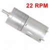 JGA25-370 12V Geared Motor DC Motor Electric Gear Motor High Torque 22 RPM, 26 RPM, 35 RPM, 58 RPM, 77 RPM, 133 RPM, 171 RPM