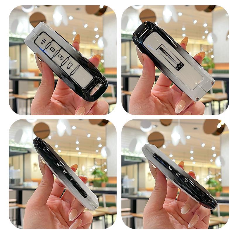 High-End Metal Key Case for Wey VV5, Mocha VV7, Latte VV6, Great Wall WEY