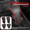 Auto Schaltmanschette Leder Schalthebel Getriebeknauf Schutz für AWD V50 S60 XC60 S40 XC40 XC90 V60 S80 S90 V90 C30