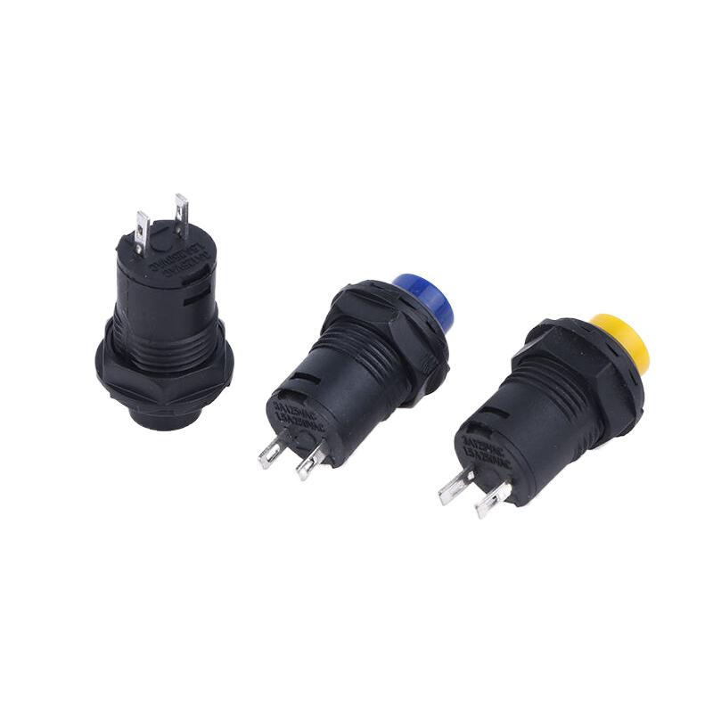 10Pcs Self-Lock /Momentary Pushbutton Switches Ds-428/427 12Mm Off- On Push Button Switch 3A /125Vac 1.5A/250Vac Ds-428/427