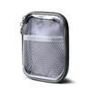 Bolsa de Armazenamento Transparente de PVC para Mesa à Prova d'Água Grande Capacidade Multifuncional Organizador de Casca Dura Para Cosméticos e Material de Escritório