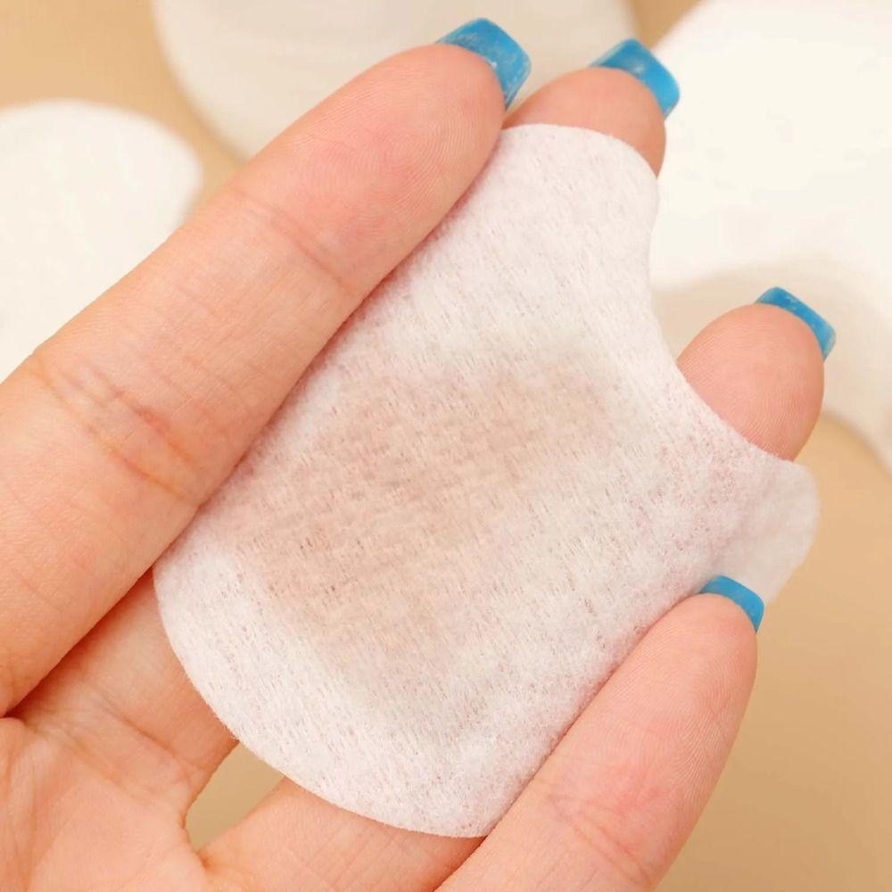 1200Pcs Double-sided Makeup Remover Pads Disposable Wet Compress Cotton  Daily Removal