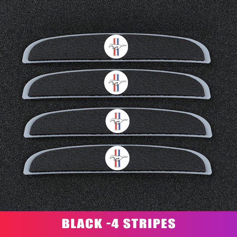 ITES5 For Ford 4pcs Car Door Edge Protection Guards Anti-scratch Stickers Anti-collision Strip Accessories Escape Ecosport Explorer
