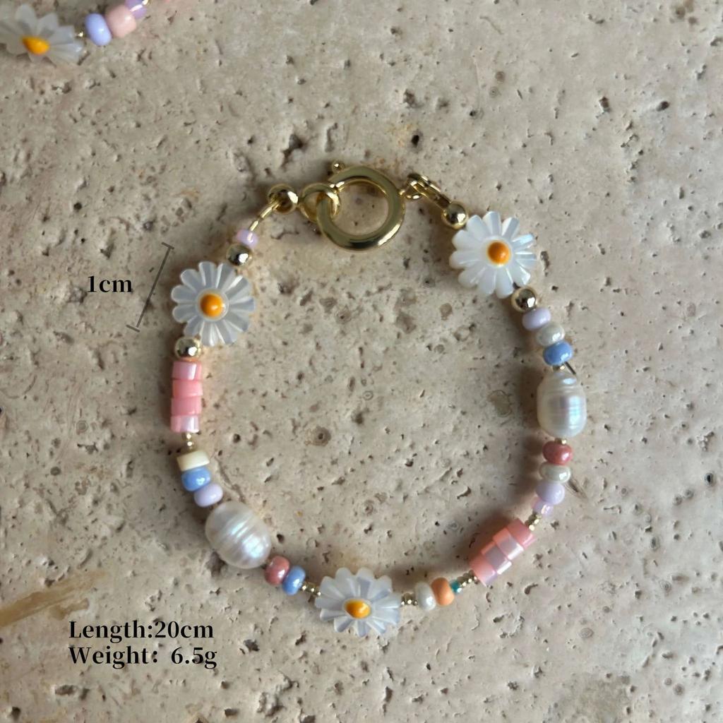 Love Peach Heart Beaded Pendant Necklace Baroque Freshwater Pearl High Color Retention