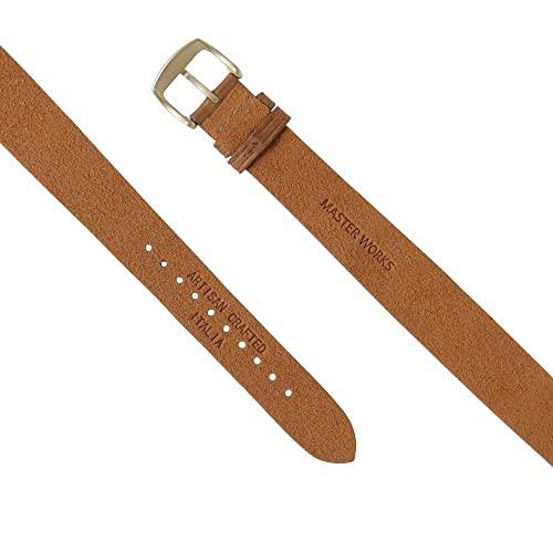 MASTER WORKS Quattro 002 MW07YB-EDLBO8 Men's Watch, Made In Japan, Quartz Movement, 41mm, Leather Strap, Chronograph, Brown