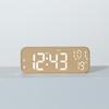 Premium LED Desk Clock: Elegant Silent Alarm for Living Room Tabletop