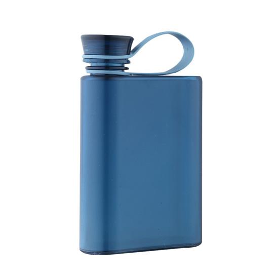 400ml Leicht zu reinigen Stoßfester Knauf-Oberteil Sportflasche Radfahren Tragbare Wasserflasche Outdoor-Sport