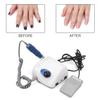 Forte 210 105L 65W 35000RPM Trapano elettrico per unghie 210 Modello Manipolo Manicure Pedicure Lima per unghie Bit Attrezzatura per nail art