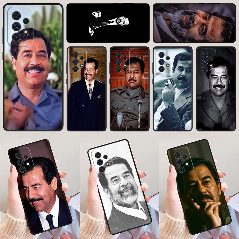 Saddam Hussein Iraq Arabic phone case For Samsung Galaxy A42 A31 A40 A51 A71 A32 A80 A91 A52 A72 A20e A21S A50 A70 A11 A12 Cover